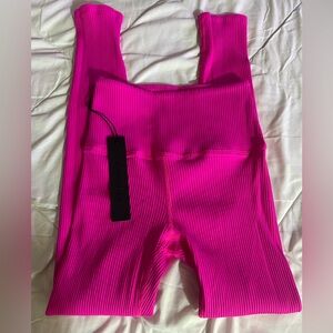 Carbon38 Ribbed 7/8 Legging